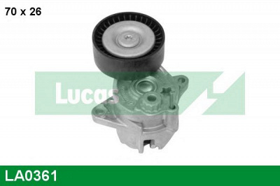 LUCAS ENGINE DRIVE la0361 -  Натяжной ролик, поликлиновой  ремень